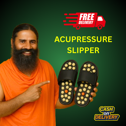 Acupressure and Magnetic Therapy Paduka Slippers